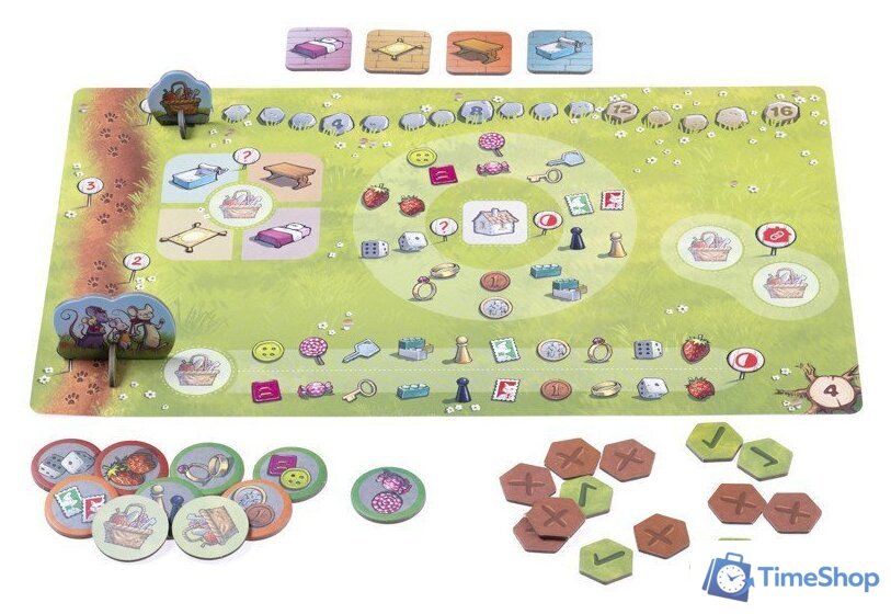 Настольная игра Стиль Жизни Мыши под крышей БП-00003876 - Изображение №4 — Интернет-магазин Time-Shop