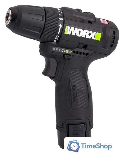 Дрель-шуруповерт Worx Professional WE210.2 (с 2-мя АКБ) - Изображение №1 — Интернет-магазин Time-Shop