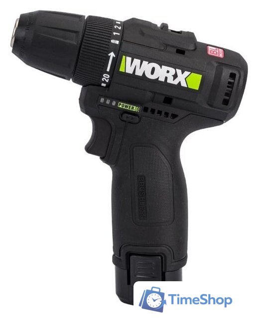 Дрель-шуруповерт Worx Professional WE210.2 (с 2-мя АКБ) - Изображение №2 — Интернет-магазин Time-Shop