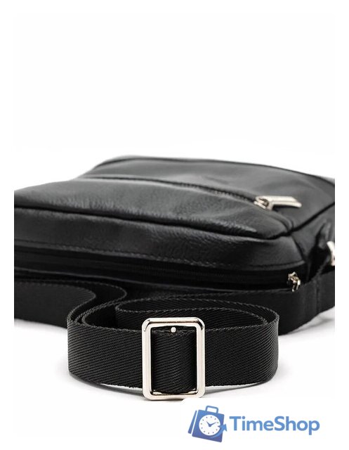 Мужская сумка Igermann Saddie А5 962 20С962КЧ6 (черный) - Изображение №3 — Интернет-магазин Time-Shop