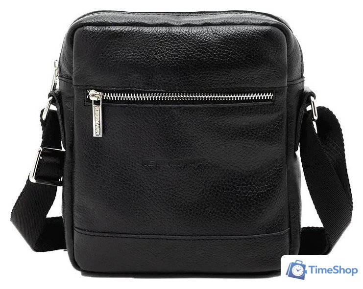 Мужская сумка Igermann Saddie А5 962 20С962КЧ6 (черный) - Изображение №1 — Интернет-магазин Time-Shop