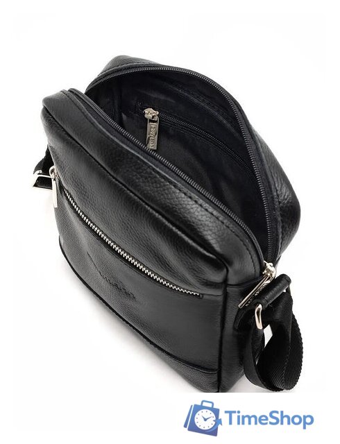 Мужская сумка Igermann Saddie А5 962 20С962КЧ6 (черный) - Изображение №4 — Интернет-магазин Time-Shop