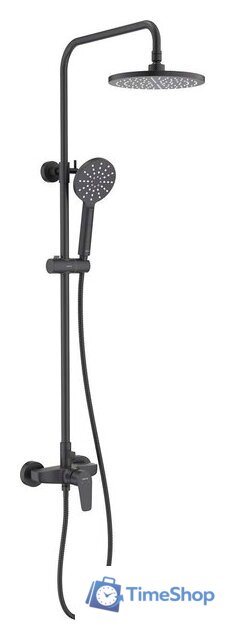 Душевая система  Aquatek Бетта AQ2160MB (черный матовый) - Изображение №1 — Интернет-магазин Time-Shop