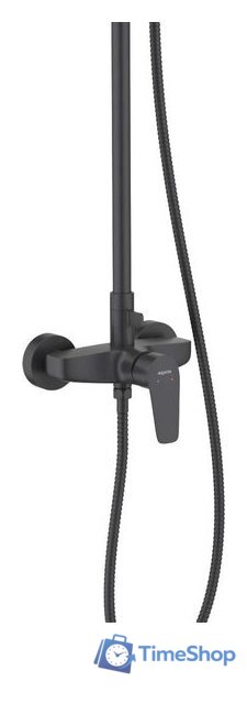 Душевая система  Aquatek Бетта AQ2160MB (черный матовый) - Изображение №2 — Интернет-магазин Time-Shop