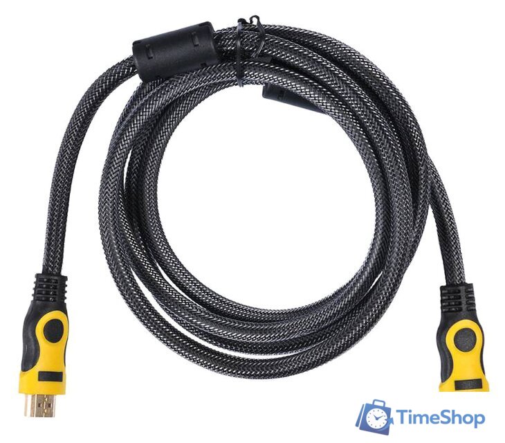 Кабель Buro HDMI 19M-19M Braid - Изображение №1 — Интернет-магазин Time-Shop