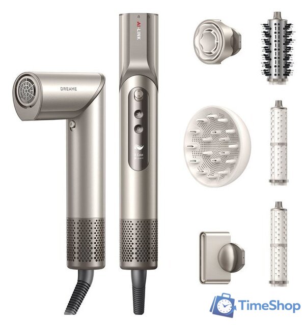 Фен Dreame Hairdryer Dazzle AZD20A (золотой) - Изображение №1 — Интернет-магазин Time-Shop