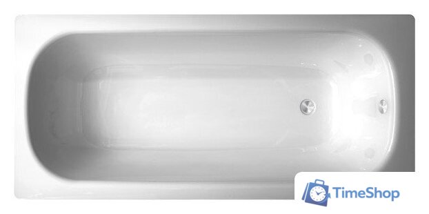 Ванна Smavit Cassia Titanium Inside 160x70 (с шумоизоляцией и ножками Etalon) - Изображение №1 — Интернет-магазин Time-Shop