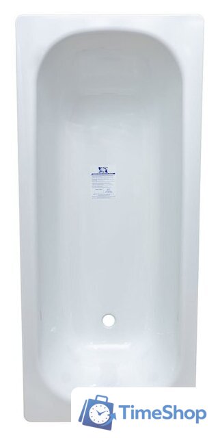 Ванна Smavit Cassia Titanium Inside 160x70 (с шумоизоляцией и ножками Etalon) - Изображение №2 — Интернет-магазин Time-Shop