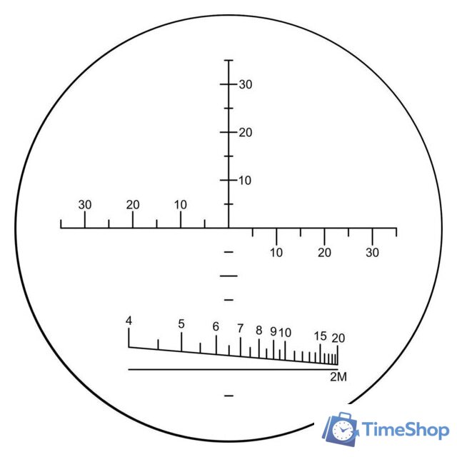 Бинокль Veber Omega БПЦс 12x50WP с сеткой - Изображение №9 — Интернет-магазин Time-Shop