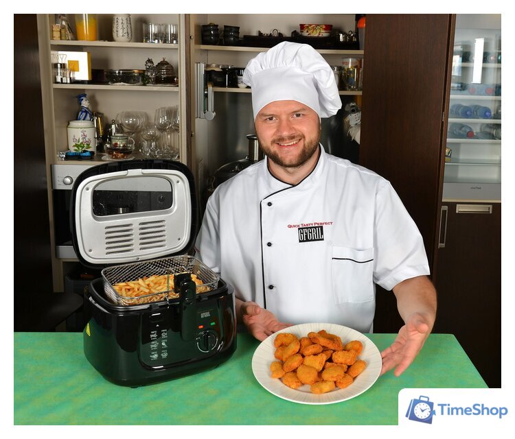 Фритюрница GFgril GFF-05 Compact - Изображение №8 — Интернет-магазин Time-Shop