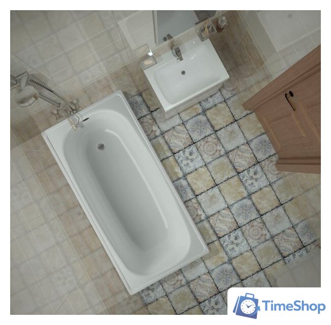 Ванна BLB Europa 170x70 (с ножками) - Изображение №5 — Интернет-магазин Time-Shop
