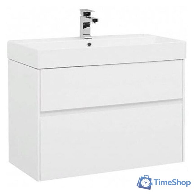  Aquanet Тумба под умывальник Бруклин 85 203960 - Изображение №1 — Интернет-магазин Time-Shop