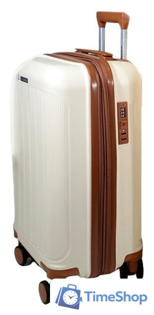 Чемодан-спиннер Mironpan 11197-2 50 см (молочный) - Изображение №1 — Интернет-магазин Time-Shop