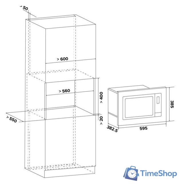 Микроволновая печь Libhof MOS-3225 (черный) - Изображение №14 — Интернет-магазин Time-Shop