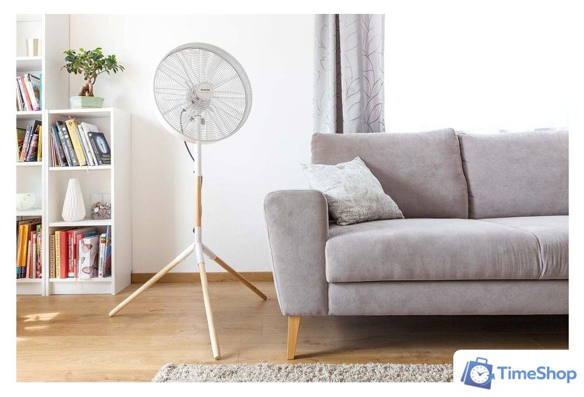 Вентилятор Sencor SFN 4080WH - Изображение №8 — Интернет-магазин Time-Shop