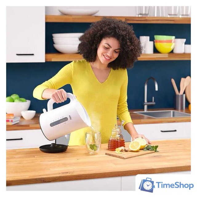 Электрический чайник Braun WK 1100 WH - Изображение №4 — Интернет-магазин Time-Shop