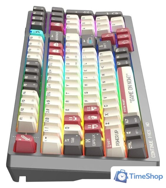 Клавиатура A4Tech Bloody WS98 Pixels Red (Bloody BLMS Red Plus) - Изображение №9 — Интернет-магазин Time-Shop