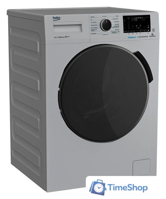 Стиральная машина BEKO WSPE7H616S - Изображение №2 — Интернет-магазин Time-Shop