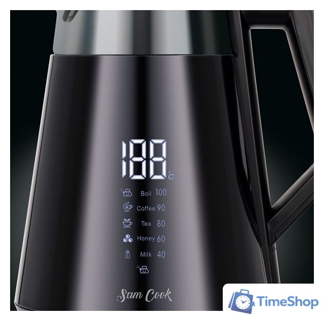 Электрический чайник Sam Cook PSC-111/B - Изображение №3 — Интернет-магазин Time-Shop