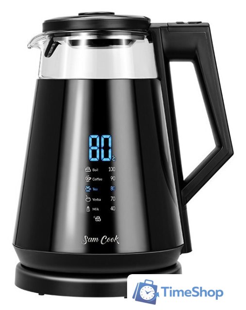 Электрический чайник Sam Cook PSC-111/B - Изображение №1 — Интернет-магазин Time-Shop