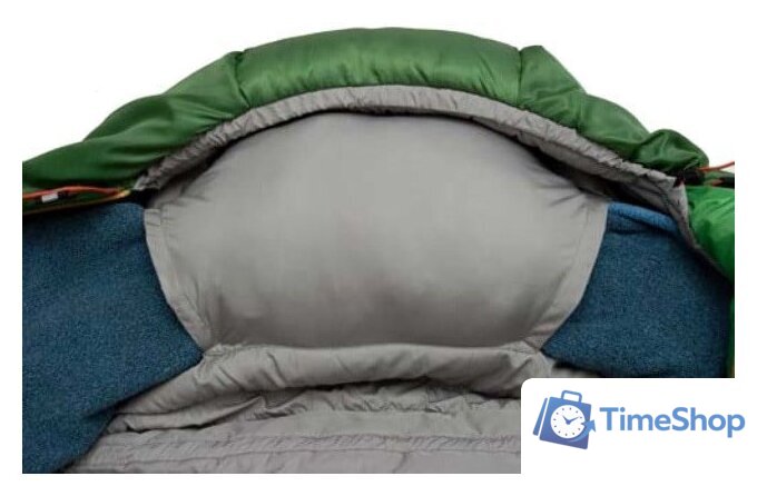 Спальный мешок AlexikA Mountain (зеленый, молния справа) - Изображение №11 — Интернет-магазин Time-Shop