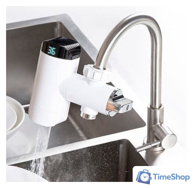 Проточный электрический водонагреватель на кран Xiaoda Hot Water Faucet White HD-JRSLT06 - Изображение №1 — Интернет-магазин Time-Shop