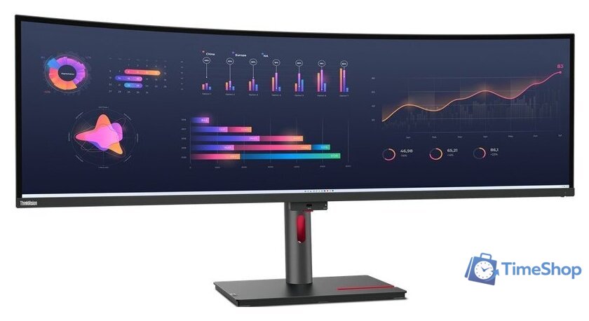 Монитор Lenovo ThinkVision P49w-30 63DBRAT1EU - Изображение №2 — Интернет-магазин Time-Shop