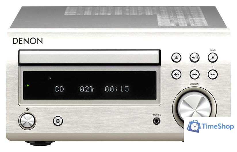 CD-проигрыватель Denon RCD-M41 DAB+ (серебристый) - Изображение №1 — Интернет-магазин Time-Shop