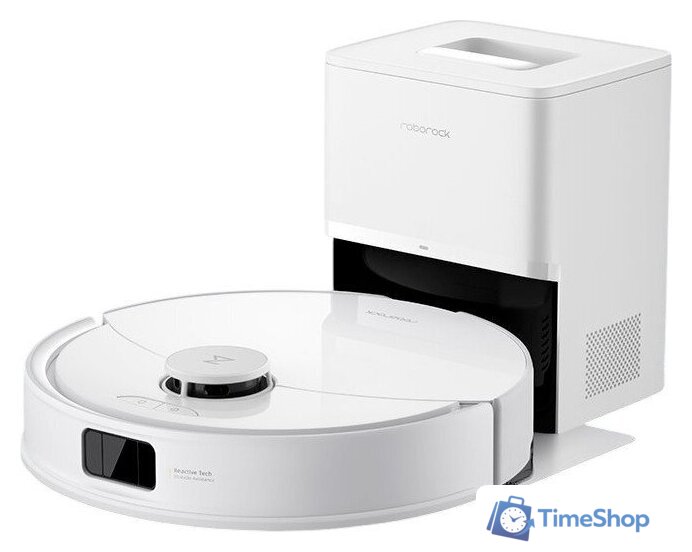 Робот-пылесос Roborock Q8 Max Pro+ Q8MPP02-02 (с русской озвучкой, белый) - Изображение №1 — Интернет-магазин Time-Shop
