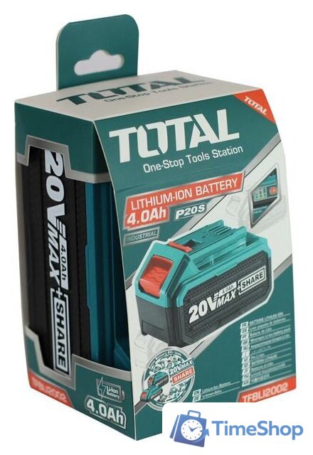 Аккумулятор Total TFBLI2002 (20В/4 Ah) - Изображение №5 — Интернет-магазин Time-Shop