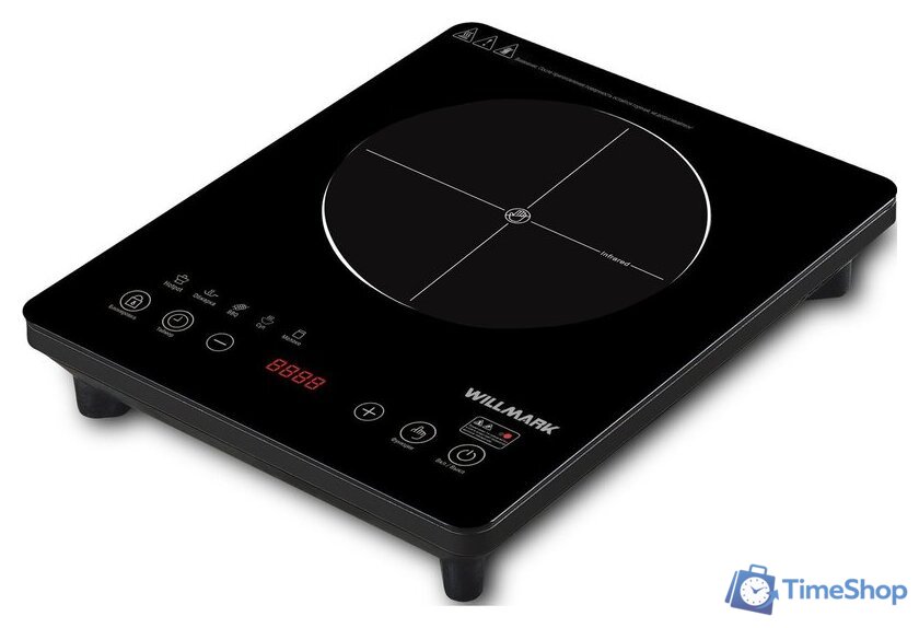 Настольная плита Willmark WCP-805BT - Изображение №2 — Интернет-магазин Time-Shop