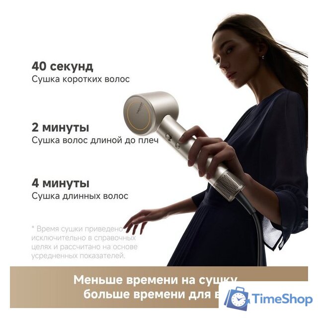 Фен Trouver Shine 10 (золотой) - Изображение №11 — Интернет-магазин Time-Shop