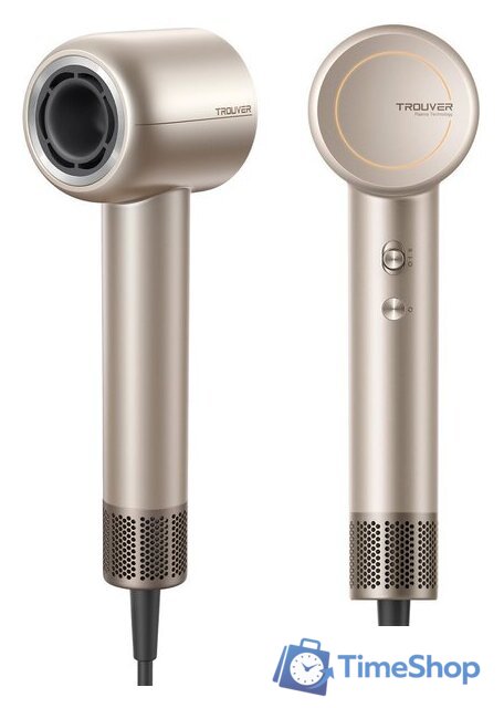 Фен Trouver Shine 10 (золотой) - Изображение №1 — Интернет-магазин Time-Shop