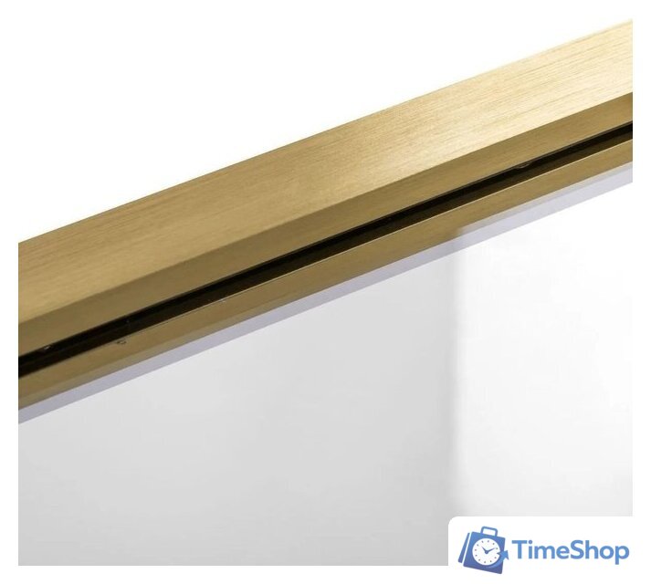 Стеклянная шторка для ванны Rea Elegant 70 (матовое золото/прозрачное стекло) - Изображение №5 — Интернет-магазин Time-Shop