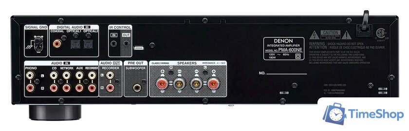 Интегральный усилитель Denon PMA-600NE (черный) - Изображение №2 — Интернет-магазин Time-Shop