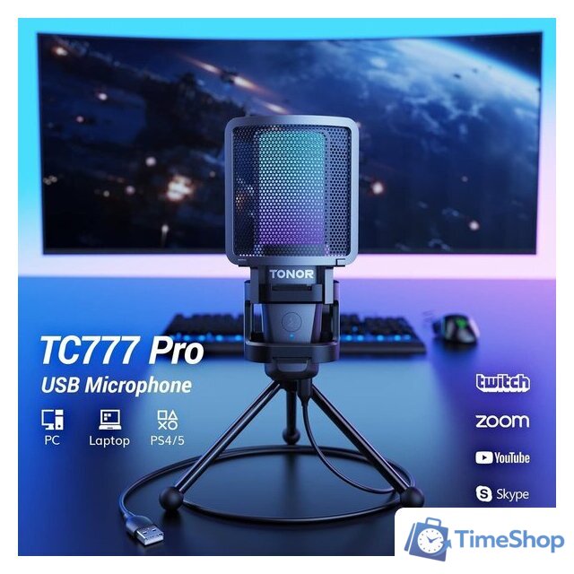 Проводной микрофон Tonor TC-777 Pro - Изображение №8 — Интернет-магазин Time-Shop