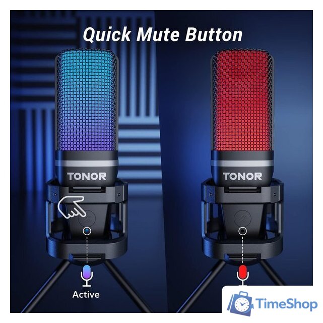 Проводной микрофон Tonor TC-777 Pro - Изображение №4 — Интернет-магазин Time-Shop