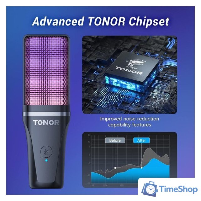 Проводной микрофон Tonor TC-777 Pro - Изображение №2 — Интернет-магазин Time-Shop