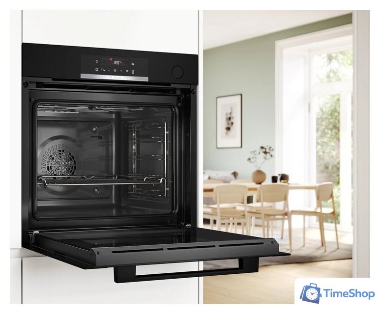 Электрический духовой шкаф Bosch Serie 4 HRG312BB3 - Изображение №3 — Интернет-магазин Time-Shop