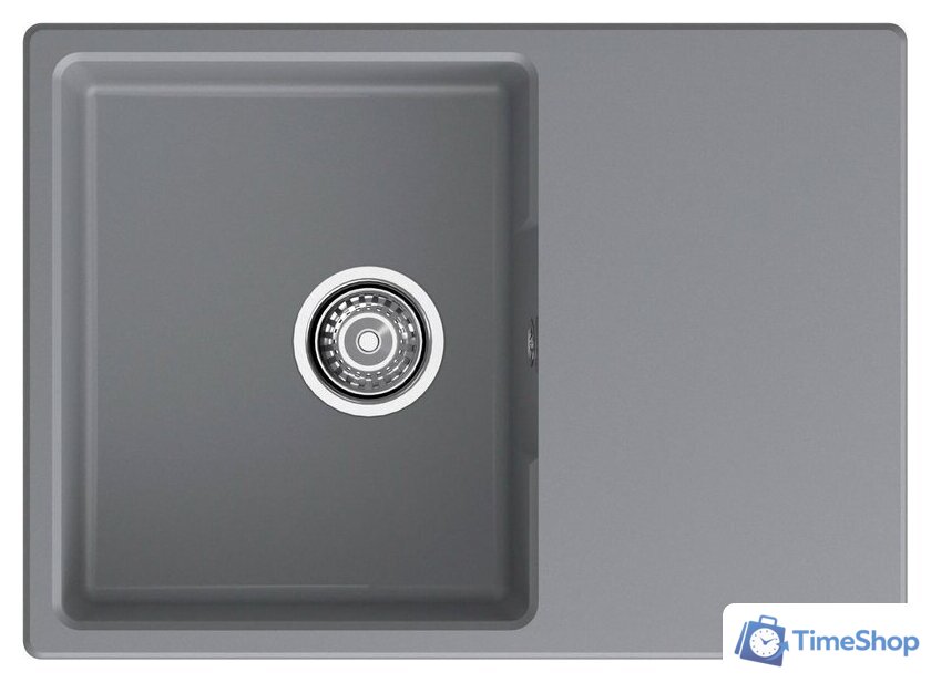 Кухонная мойка GranFest Urban GF-Urban 668L (темно-серый) - Изображение №1 — Интернет-магазин Time-Shop
