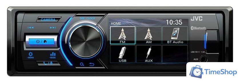 USB-магнитола JVC KD-X560BT - Изображение №1 — Интернет-магазин Time-Shop