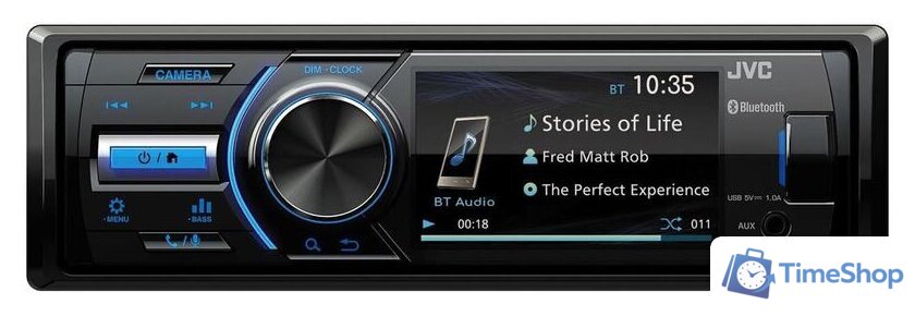 USB-магнитола JVC KD-X560BT - Изображение №4 — Интернет-магазин Time-Shop