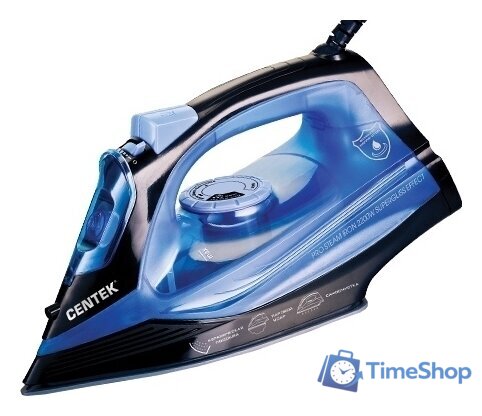 Утюг CENTEK CT-2351 (синий) - Изображение №1 — Интернет-магазин Time-Shop