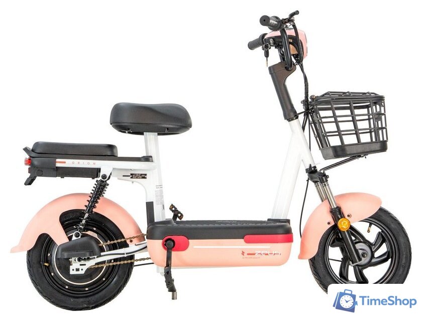 Электроскутер ZeuS Orion (розовый) - Изображение №2 — Интернет-магазин Time-Shop