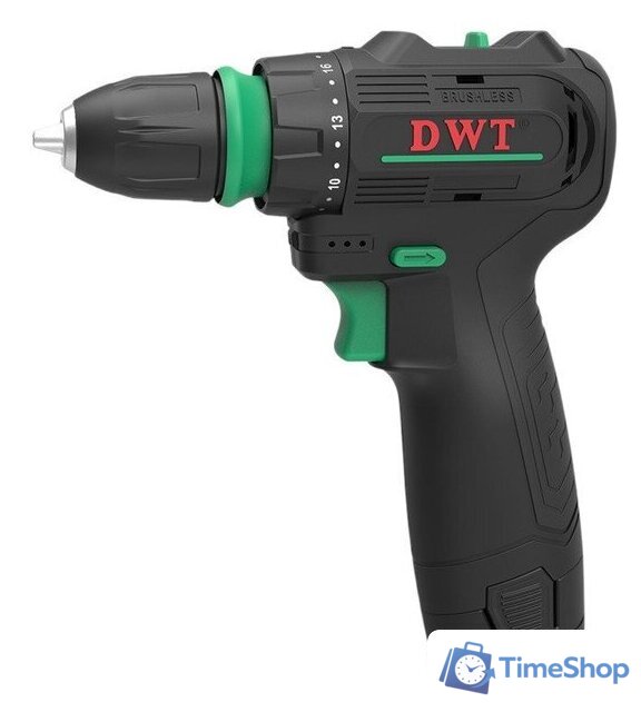 Дрель-шуруповерт DWT ABSP-12 NQ-2 BMC (с 2-мя АКБ, кейс) - Изображение №1 — Интернет-магазин Time-Shop