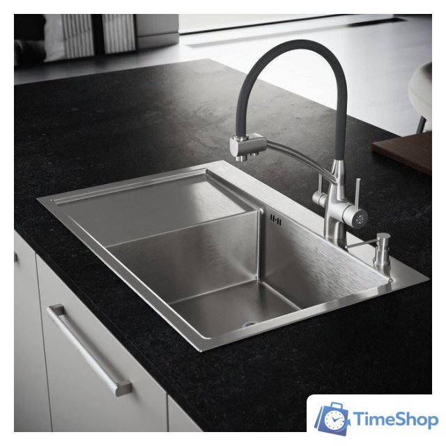 Кухонная мойка РМС MRK-7851R (с дозатором) - Изображение №2 — Интернет-магазин Time-Shop