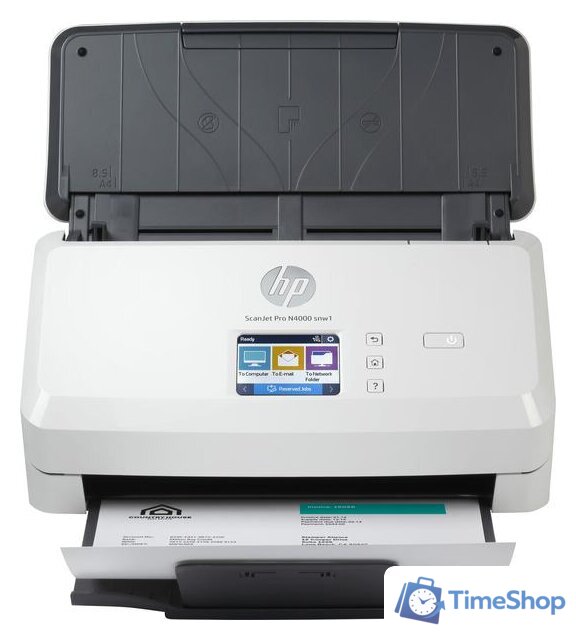 Сканер HP ScanJet Pro N4000 snw1 6FW08A - Изображение №1 — Интернет-магазин Time-Shop