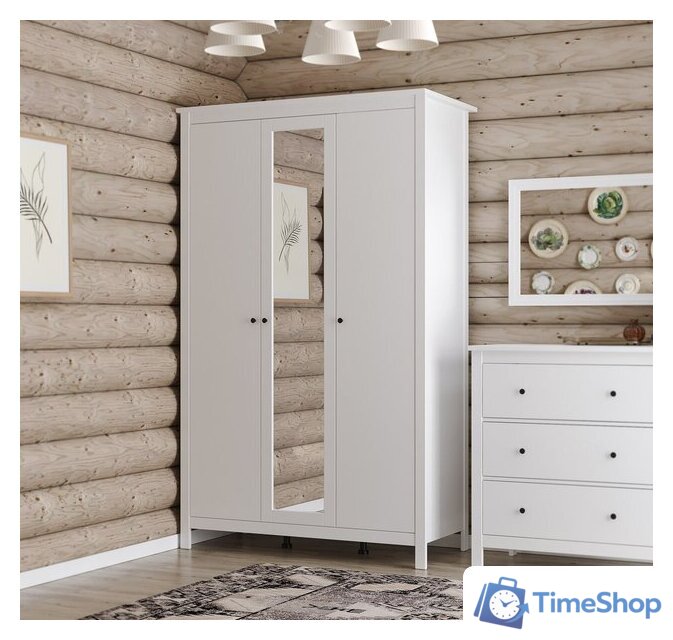 Комод Mio Tesoro Сага 3 ящика 2.08.02.020.1 (белый) - Изображение №7 — Интернет-магазин Time-Shop