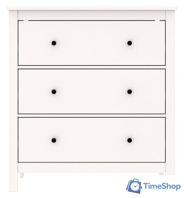 Комод Mio Tesoro Сага 3 ящика 2.08.02.020.1 (белый) - Изображение №2 — Интернет-магазин Time-Shop