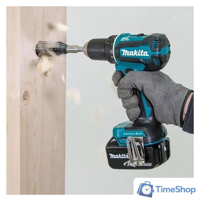 Дрель-шуруповерт Makita DDF485RFJ (с 2-мя АКБ, кейс) - Изображение №3 — Интернет-магазин Time-Shop